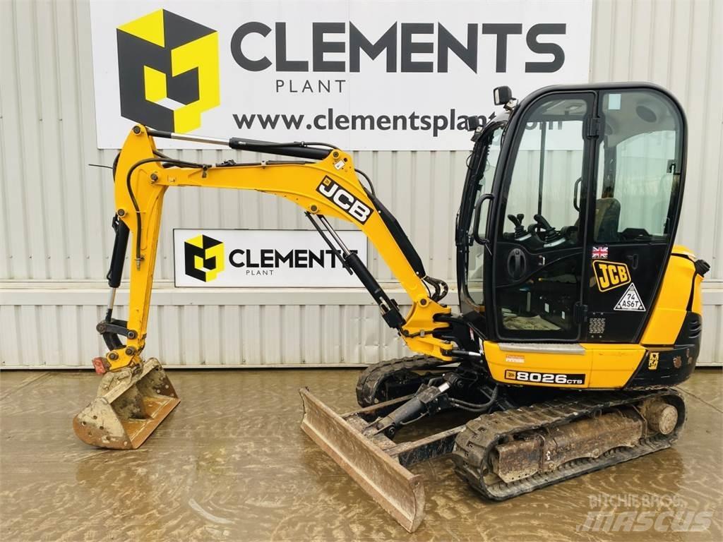 JCB 8026CTS Minibagger < 7t