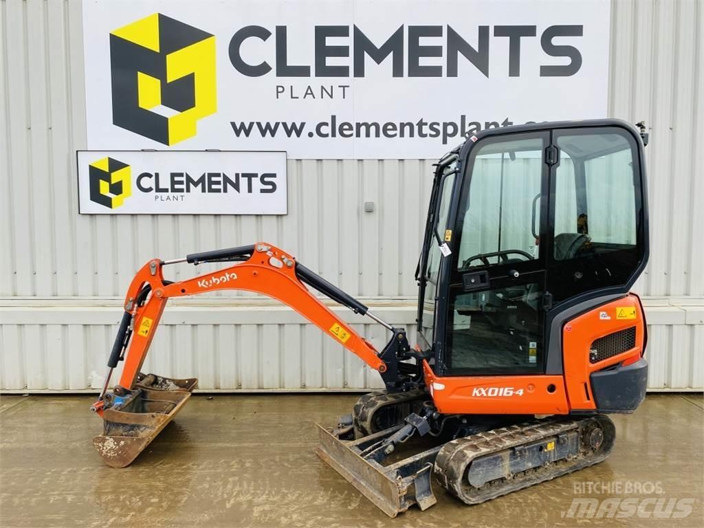 Kubota KX016-4 Minibagger < 7t