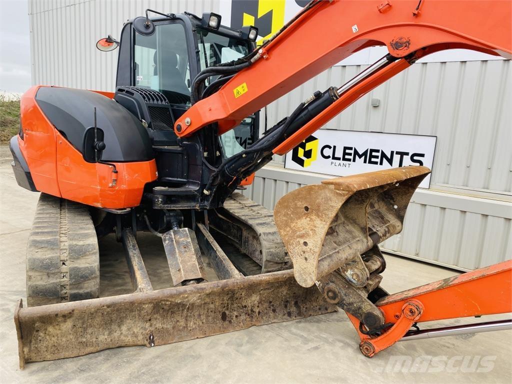 Kubota KX080-4a Midibagger  7t - 12t