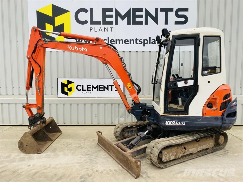 Kubota KX91-3a2 Minibagger < 7t