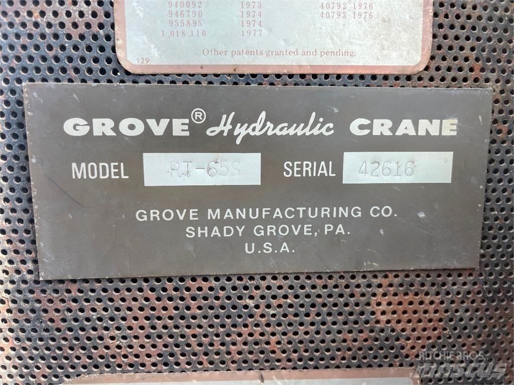 Grove RT65S Ruwterrein kranen