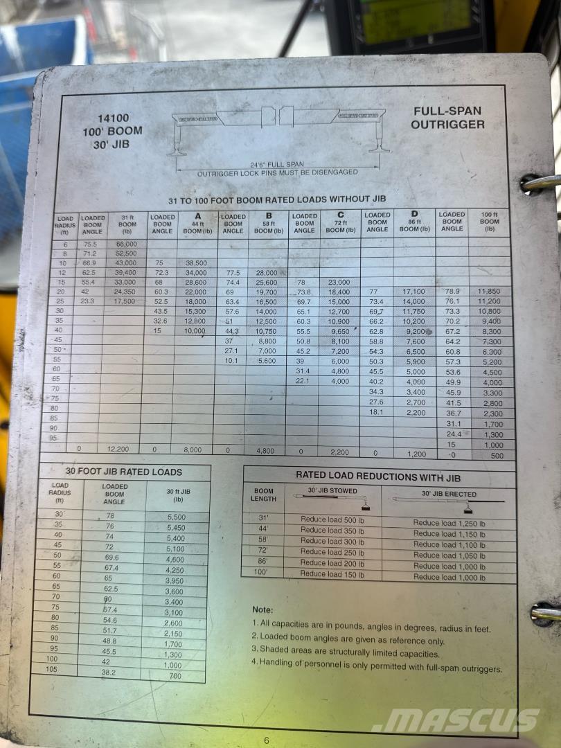 National 1400H Kranwagen