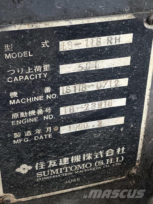 Sumitomo LS-118RH Raupenkrane