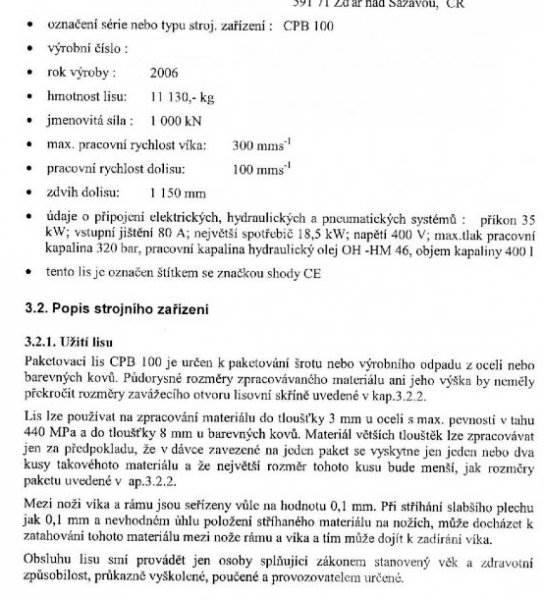  _JINÉ (CZ) ŽĎAS - CPB 100 Pulverisierer