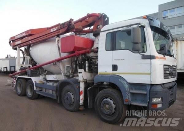 MAN TGA 35.410 +Sermac Betonpumpen