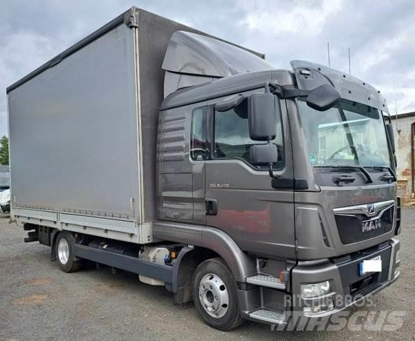 MAN TGL 8.220 Pritschenwagen/Pritschenwagen mit Seitenklappe