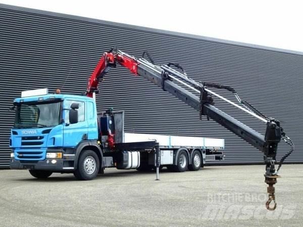 Scania P320 + Effer Kranwagen