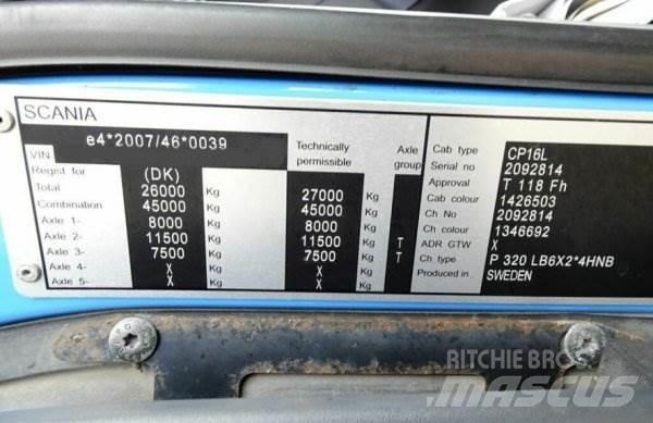 Scania P320 + Effer Kranwagen