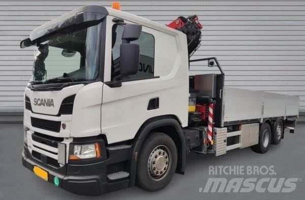 Scania P410 Kranwagen