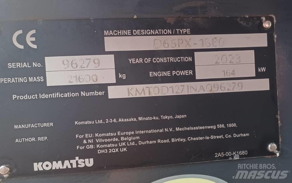 Komatsu D65PX-18 Bulldozer