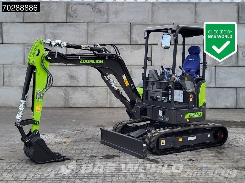 Zoomlion ZE26 GU Minibagger < 7t