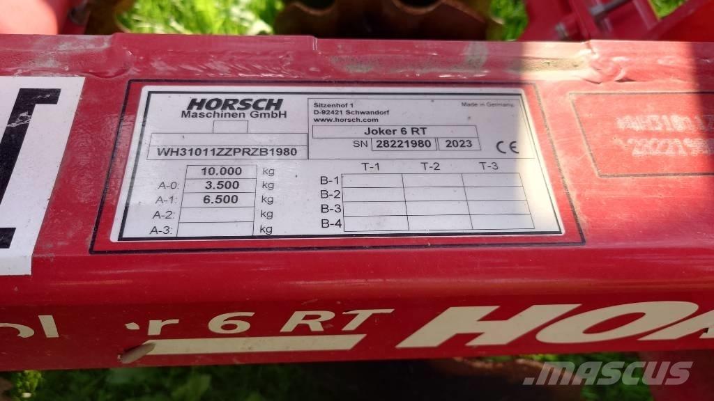 Horsch Joker 6RT Scheibeneggen
