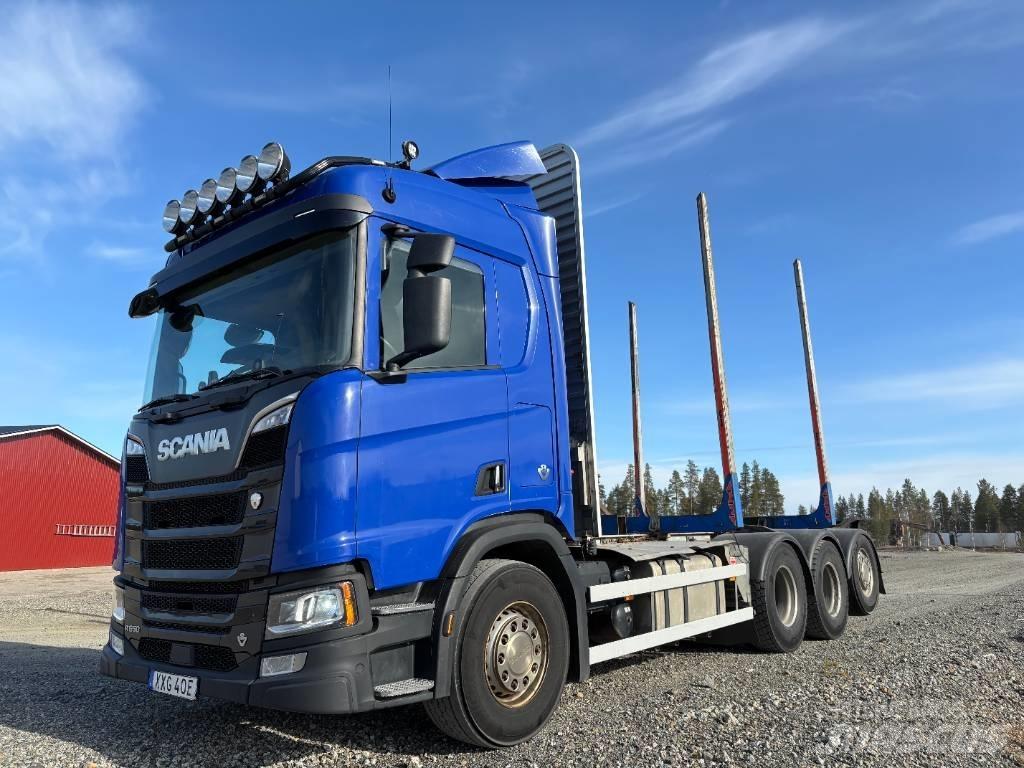 Scania R 650 Holztransporter