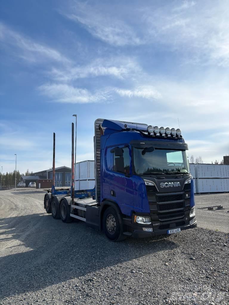 Scania R 650 Holztransporter