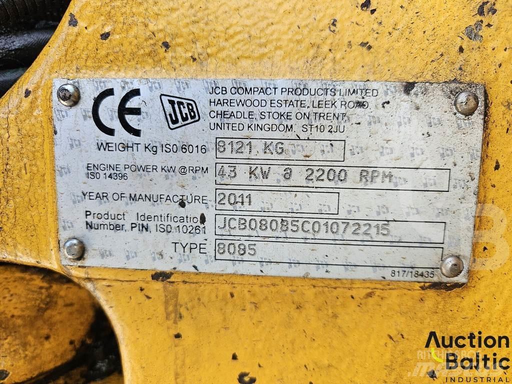 JCB 8085 Midibagger  7t - 12t
