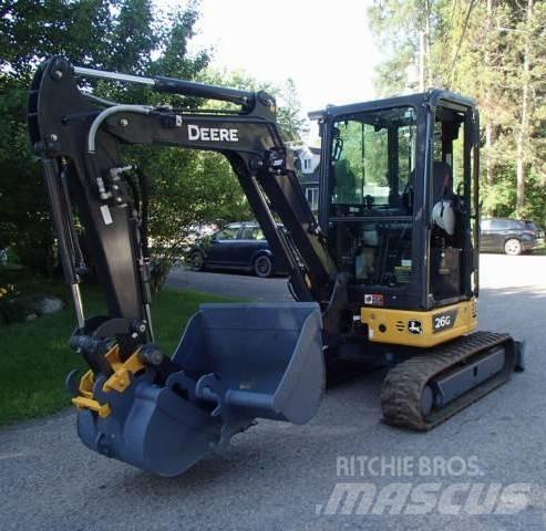 John Deere 26G Minibagger < 7t