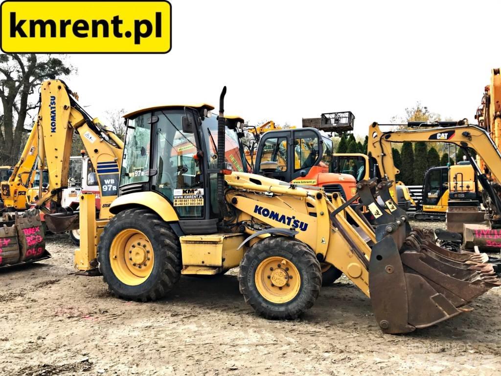 Komatsu WB97R Baggerlader