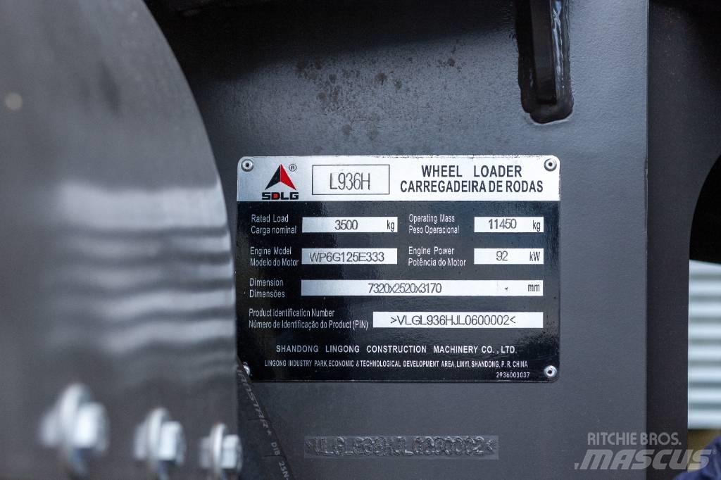 SDLG 936H Radlader