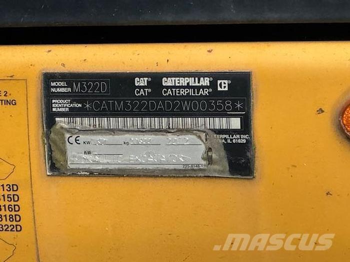 CAT M 322 D Spezialbagger