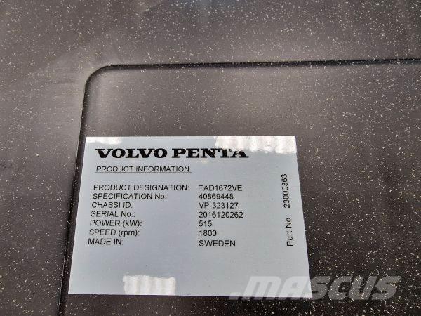 Volvo TAD1672VE Motoren