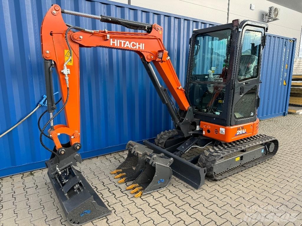 Hitachi ZX 26 U-6 Minibagger < 7t
