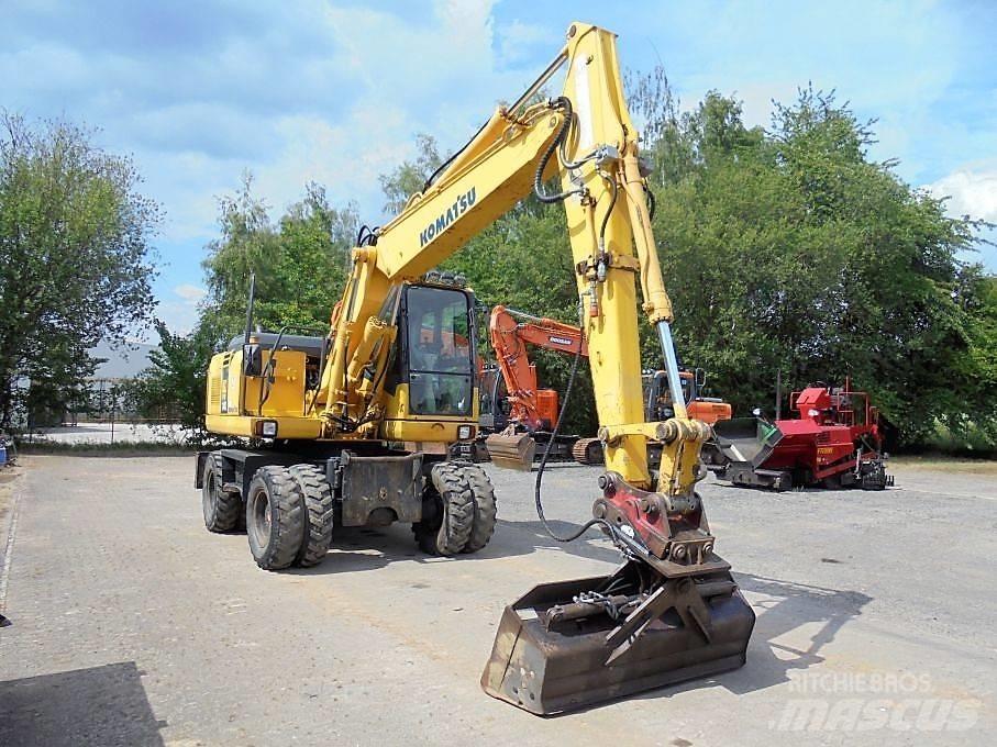 Komatsu PW 140-7 Mobilbagger
