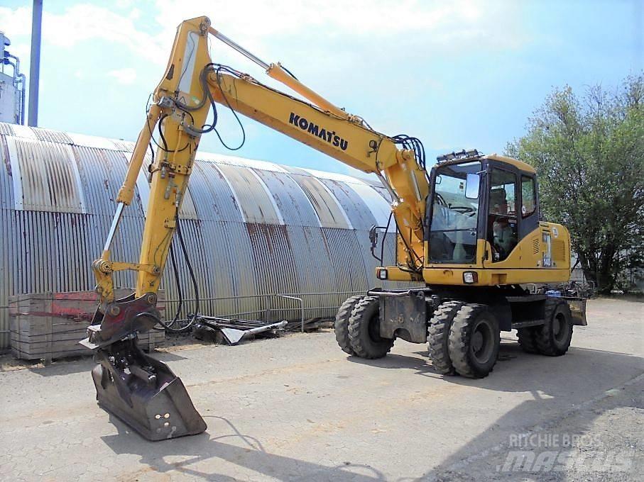Komatsu PW 140-7 Mobilbagger