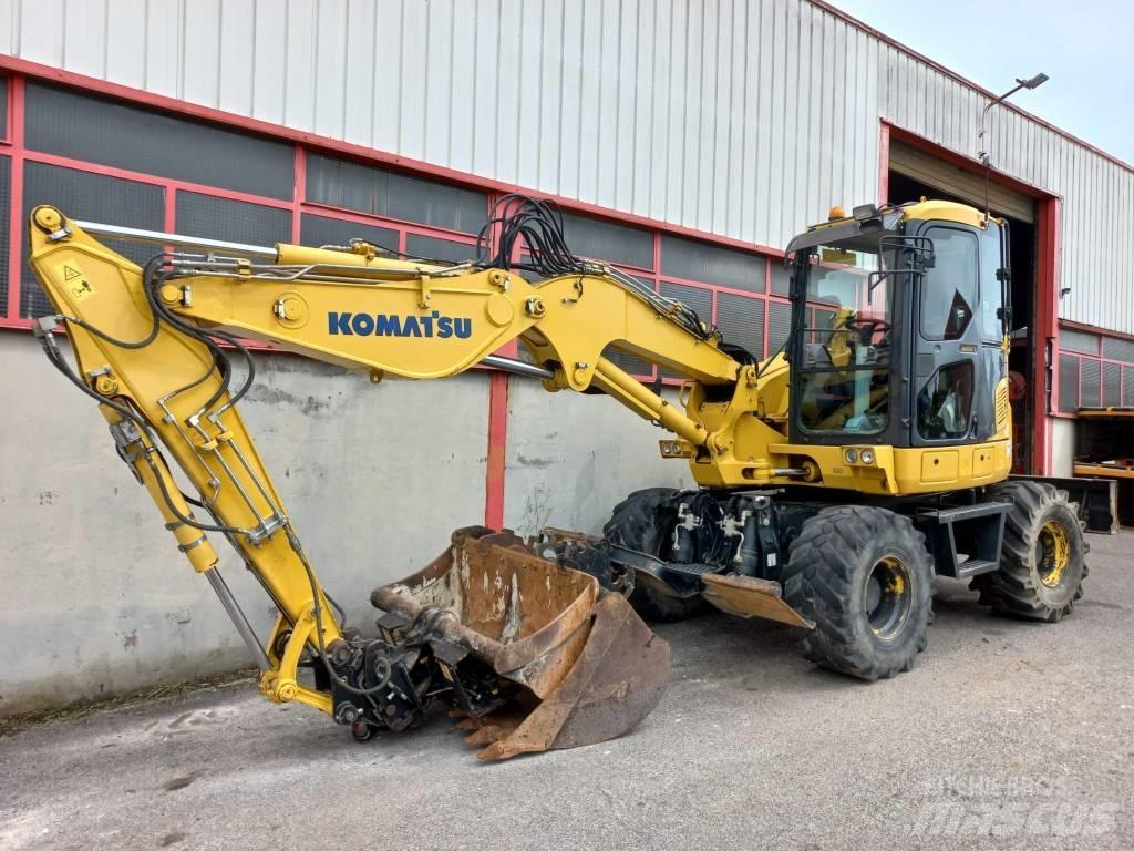 Komatsu PW 98 MR Mobilbagger