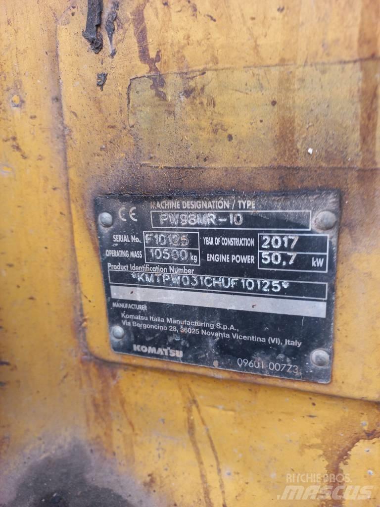 Komatsu PW 98 MR Mobilbagger