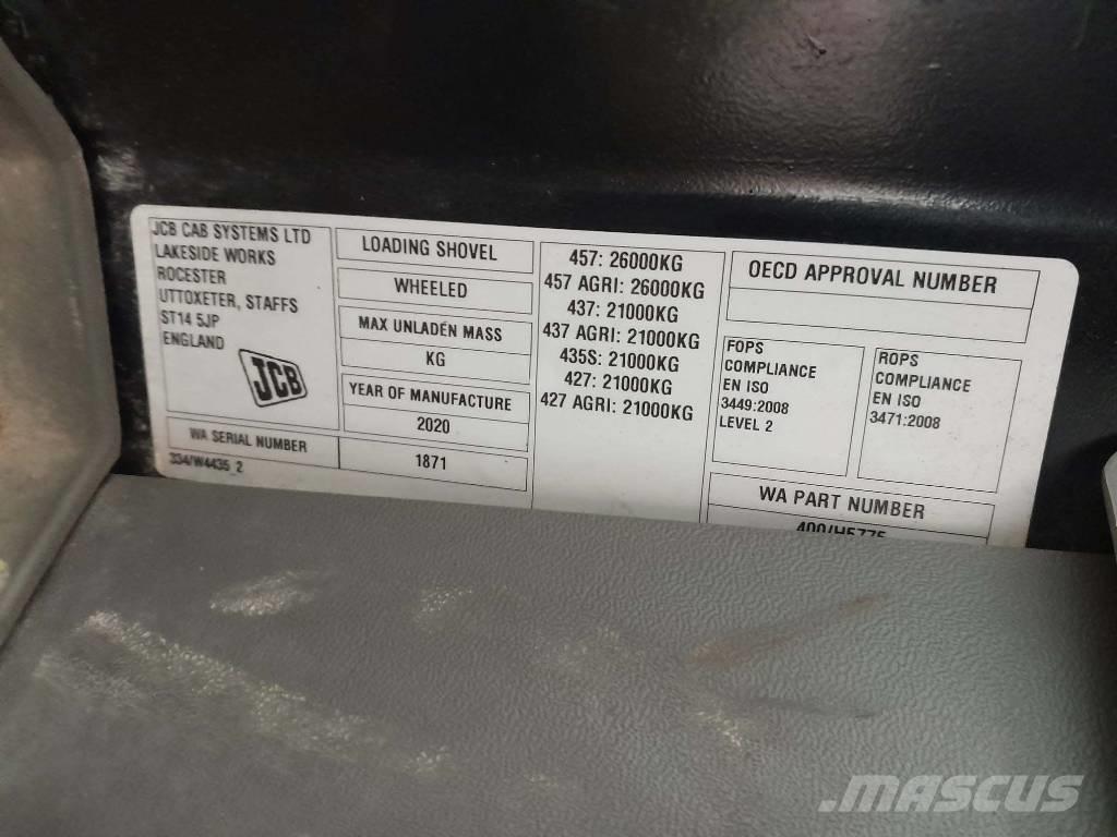JCB 457 ZX Radlader