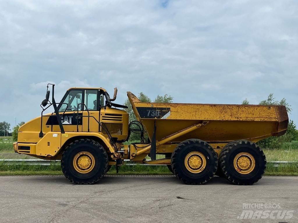CAT 730 Dumper - Knickgelenk