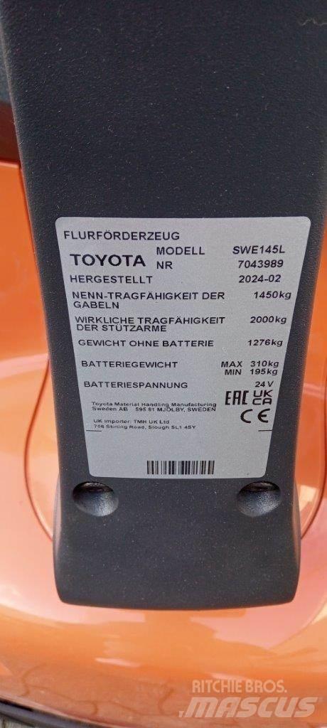 Toyota BT SWE145L Deichselstapler