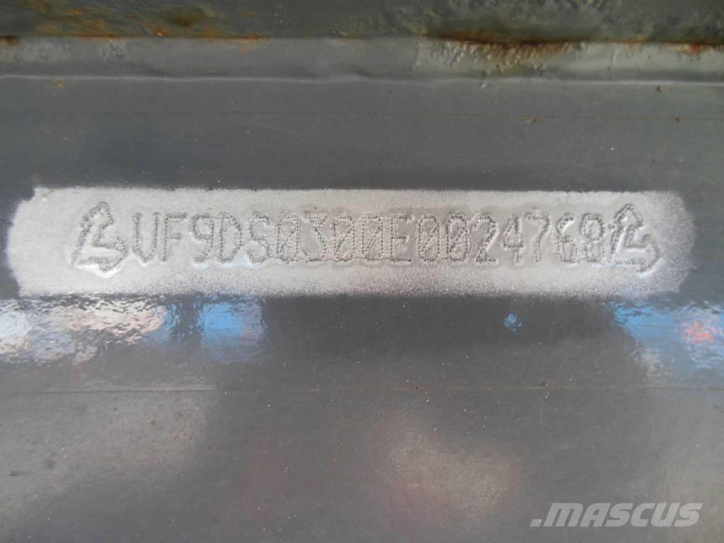 Legras SBS 2220, 95m3 Schubbodenauflieger