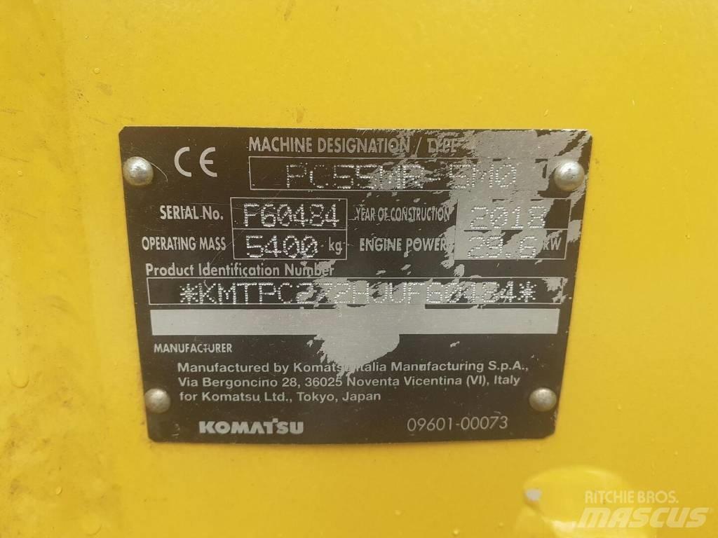 Komatsu PC 55 MR-5 Raupenbagger