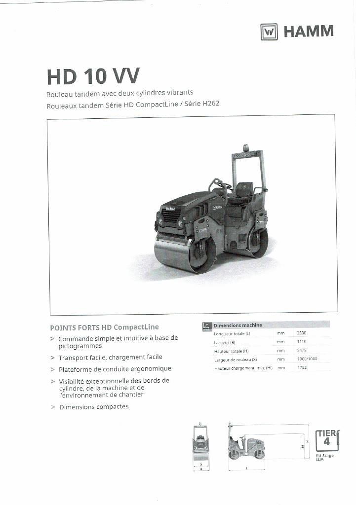 Hamm HD 10 VV Tandemwalzen