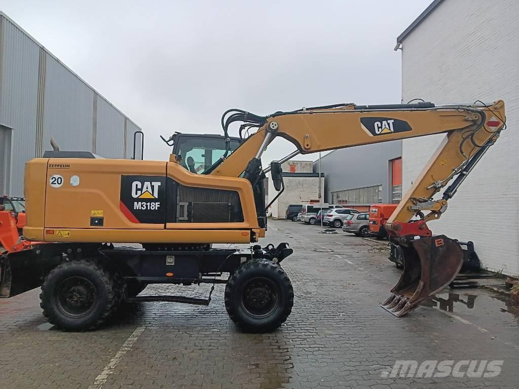 CAT M 318 F Mobilbagger