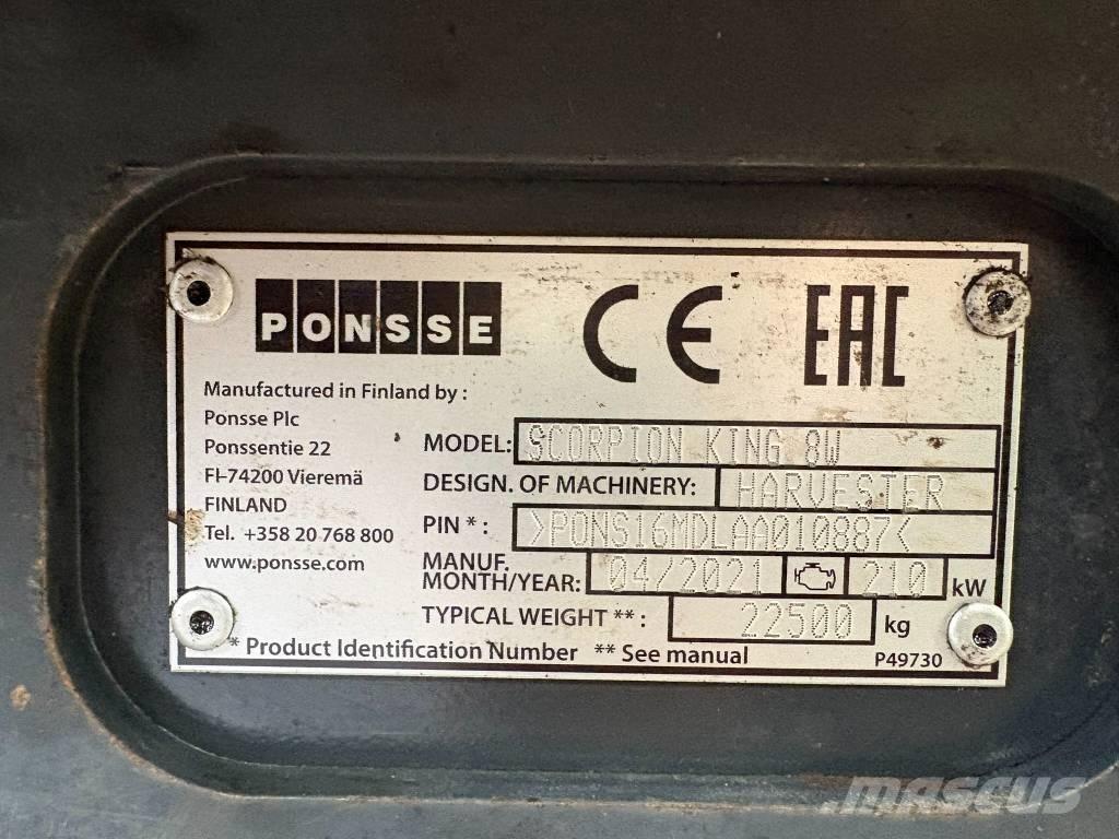 Ponsse Scorpion King Harvester