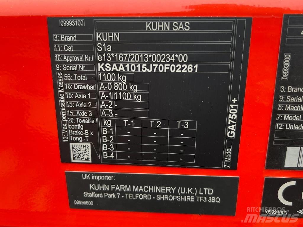 Kuhn GA 7501 Kreiselheuer/-wender