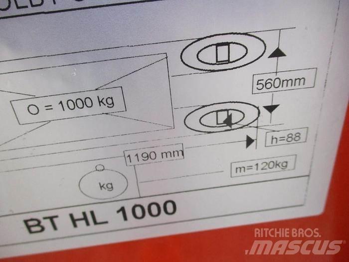 BT HL 1000 Deichselstapler