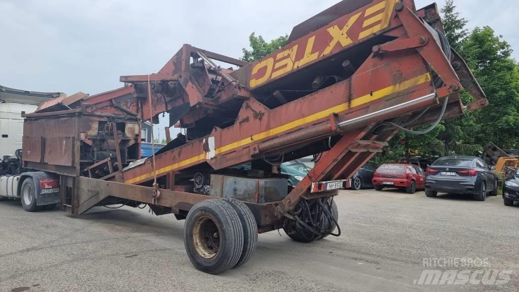 Extec Screener Mobile Siebanlagen