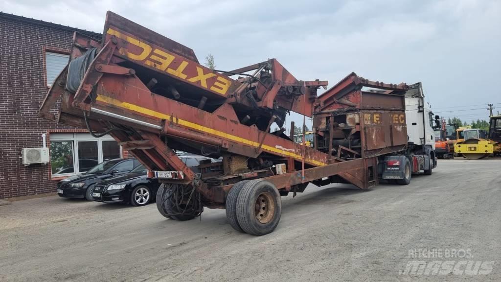 Extec Screener Mobile Siebanlagen
