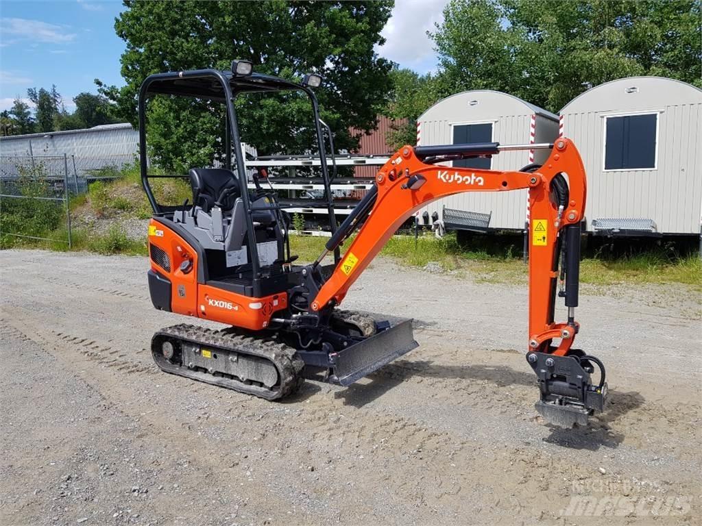 Kubota KX016-4 Minibagger < 7t