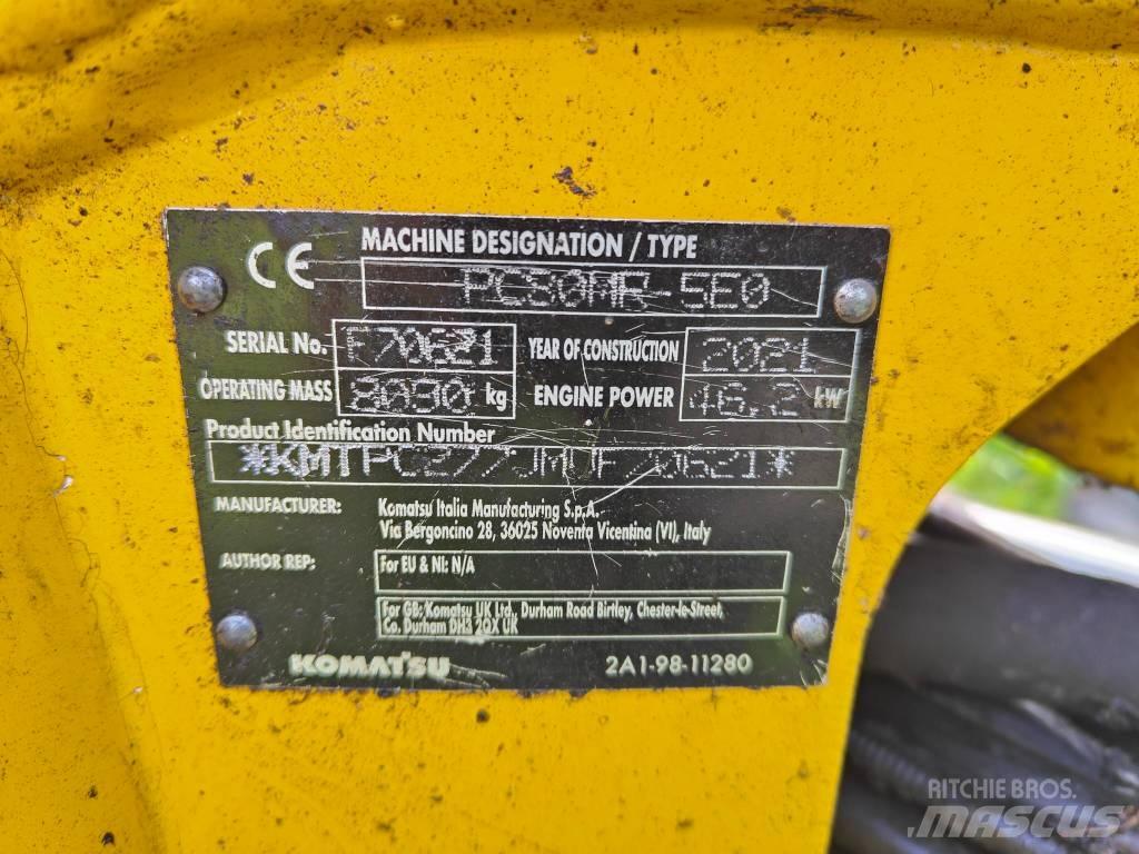Komatsu PC 80 MR-5 Midibagger  7t - 12t