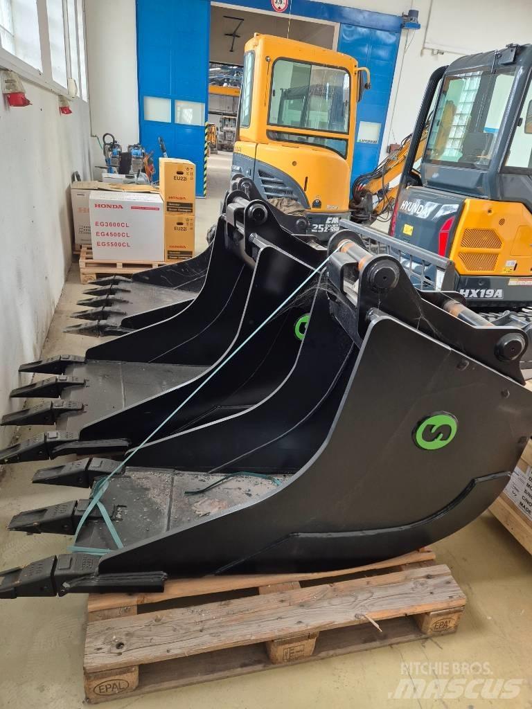 Steelwrist Bucket Schaufeln