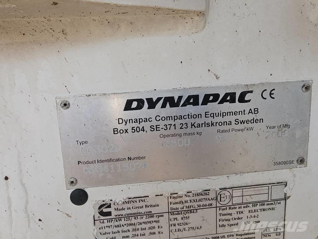 Dynapac CA 302 D Walzenzüge