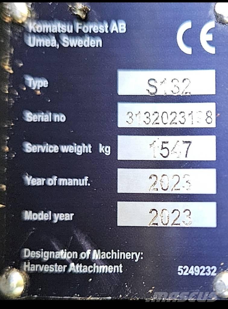 Komatsu 941 Harvester