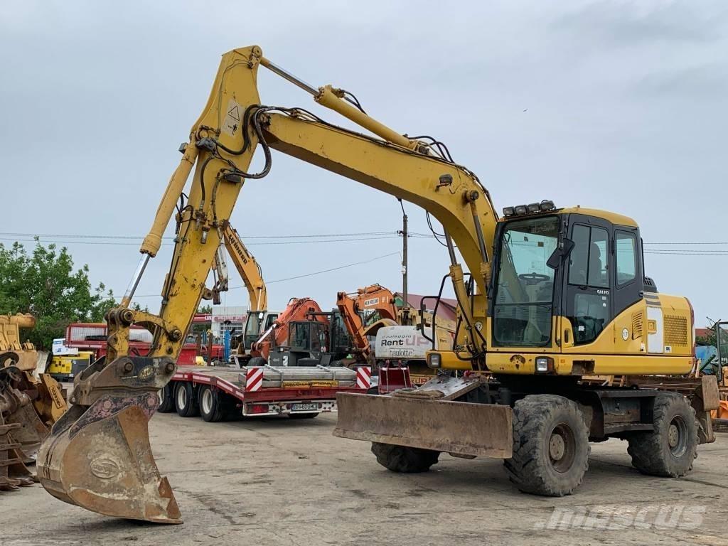 Komatsu PW 140-7 Mobilbagger