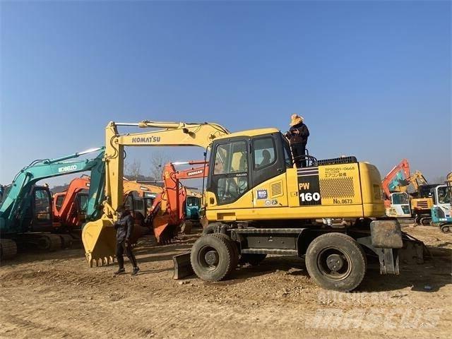 Komatsu PW160 Raupenbagger