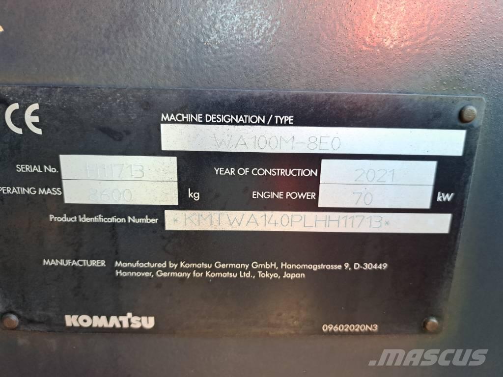 Komatsu WA 100 M-8 Radlader