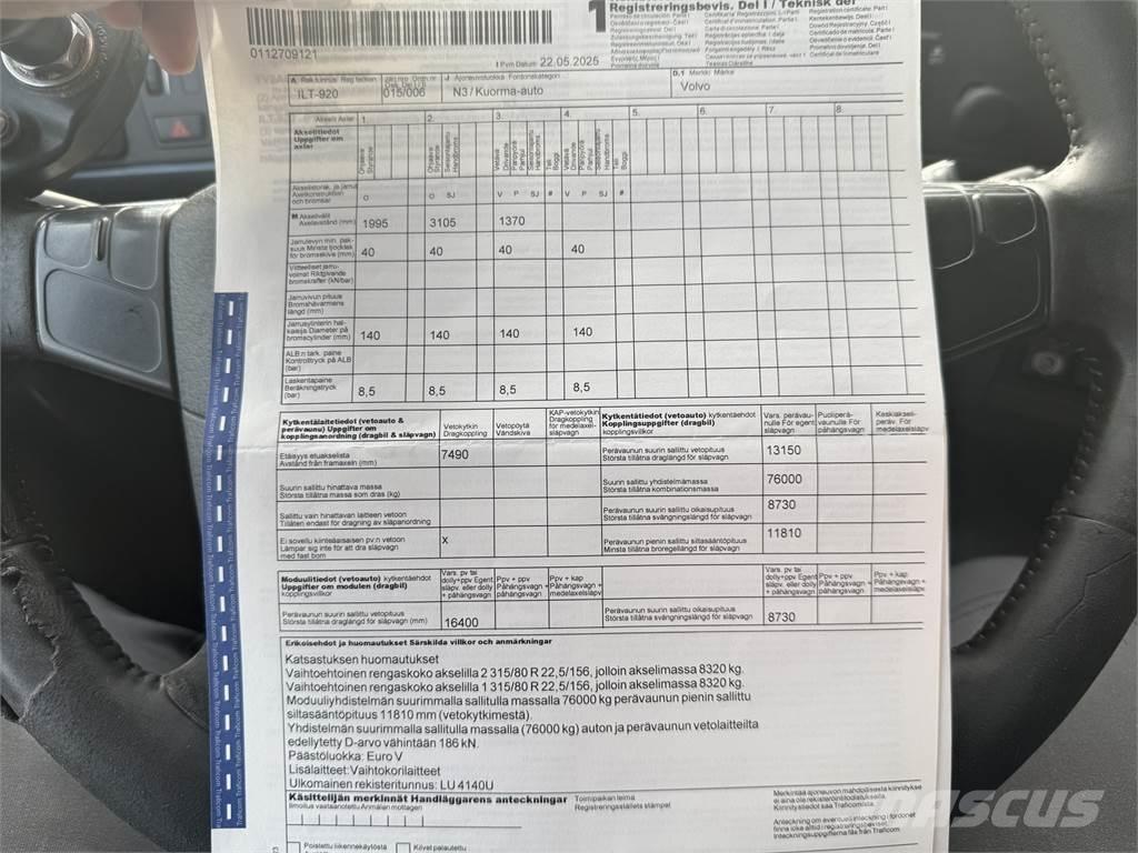 Volvo FH 540 8X4 Abrollkipper